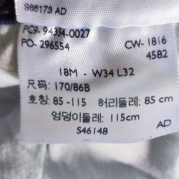 Signature by Levi Strauss Jeans modern skinny women's size W34/L32 dark blue - Picture 7 of 15